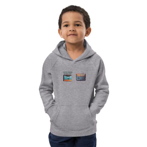 Im-Not-Broke,-Im-on-a-Diet - Kids eco hoodie