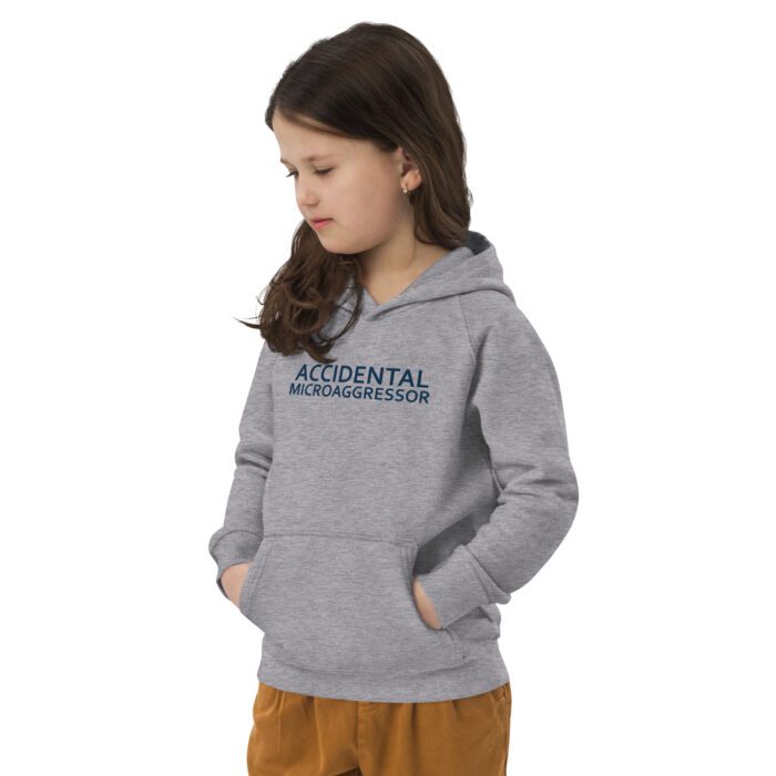 Accidental Microaggressor - Kids eco hoodie - Image 2
