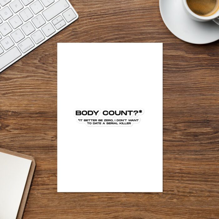 Body-Count - Sticker sheet