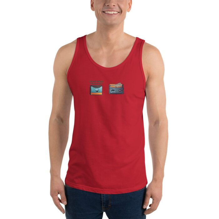Im-Not-Broke,-Im-on-a-Diet - Unisex Tank Top - Image 3