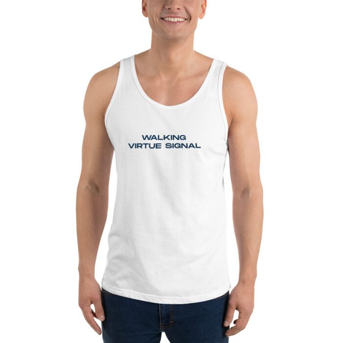 Walking-Virtue-Signal - Unisex Tank Top