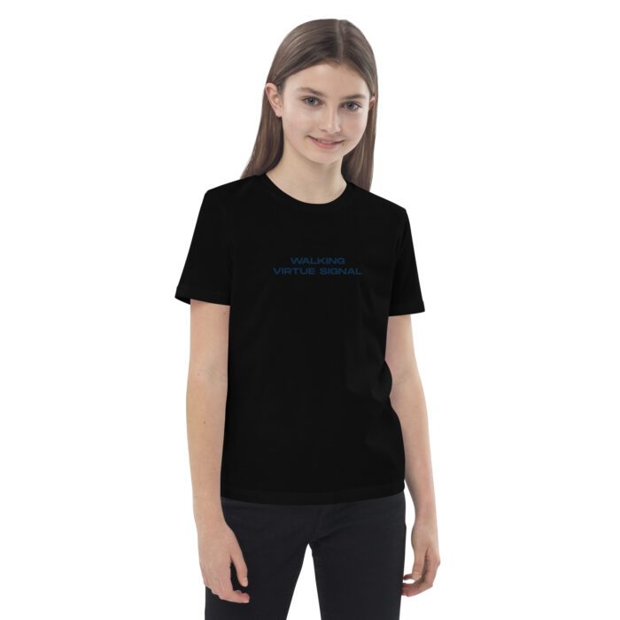 Walking-Virtue-Signal - Organic cotton kids t-shirt