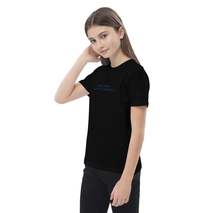 Walking-Virtue-Signal - Organic cotton kids t-shirt - Image 3