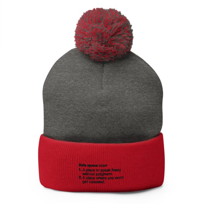 Safe-Space - Pom-Pom Beanie - Image 3