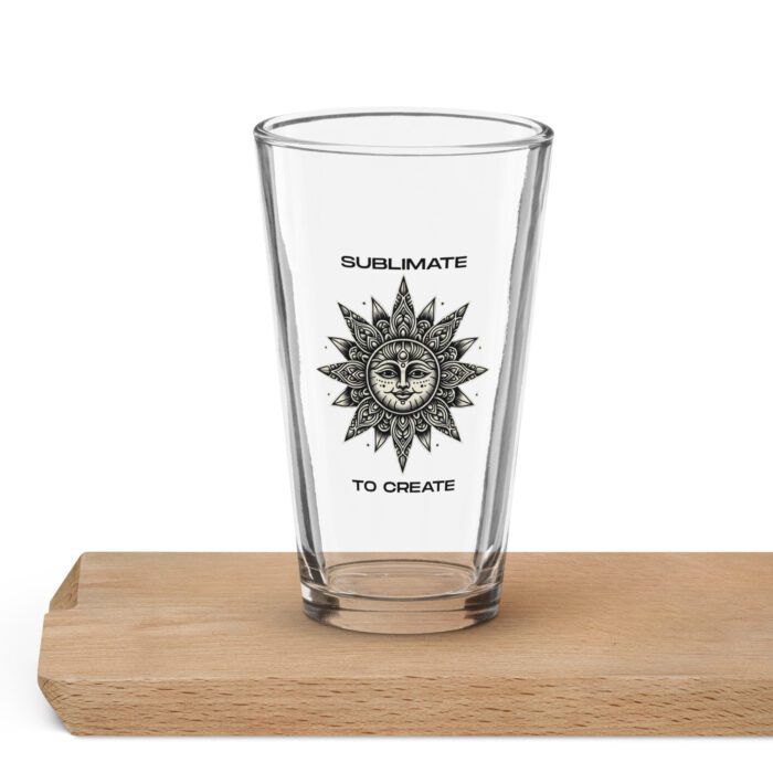 : Sublimate-to-Create - Shaker pint glass