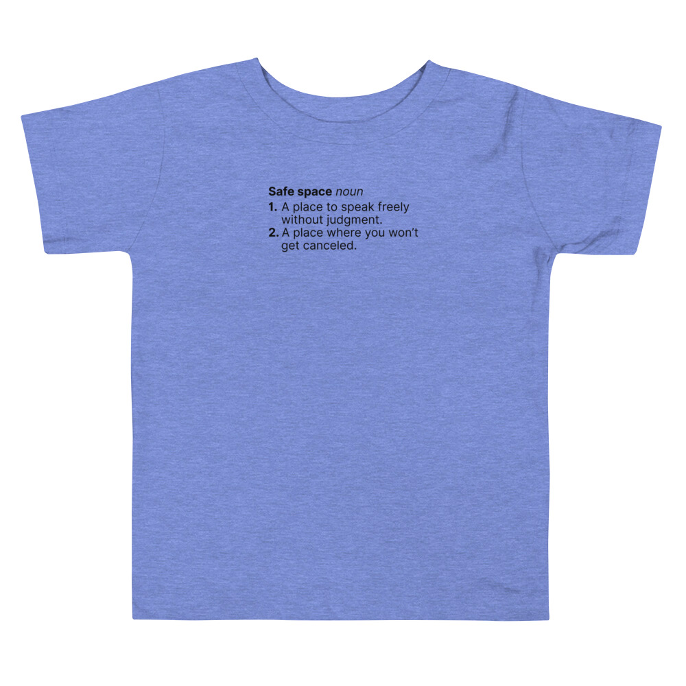 Safe-Space - Toddler Short Sleeve Tee