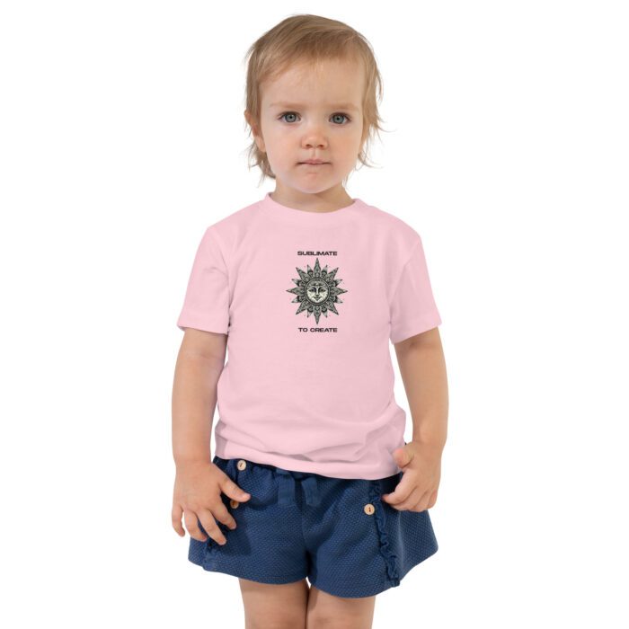 Sublimate-to-Create - Toddler Short Sleeve Tee - Image 3