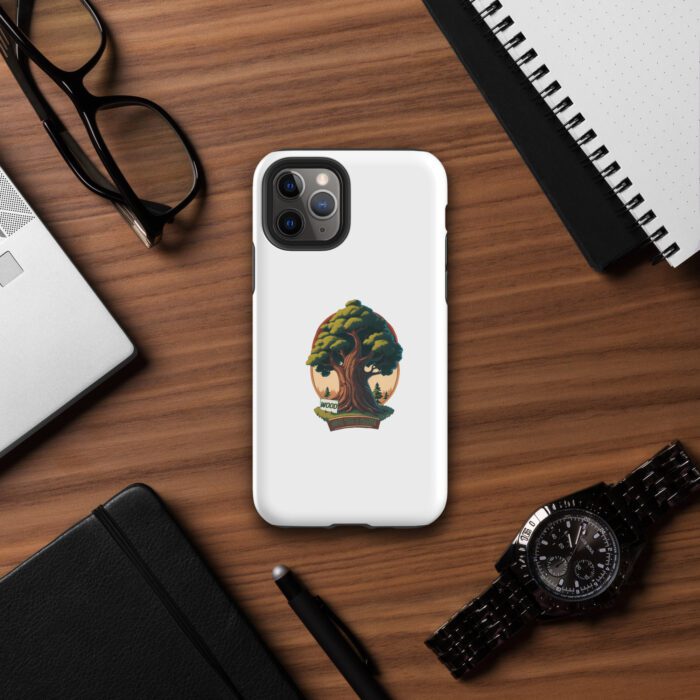 Wood - Give 'em a Hand - Tough Case for iPhone® - Image 3