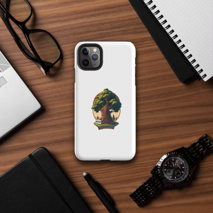 Wood - Give 'em a Hand - Tough Case for iPhone® - Image 4