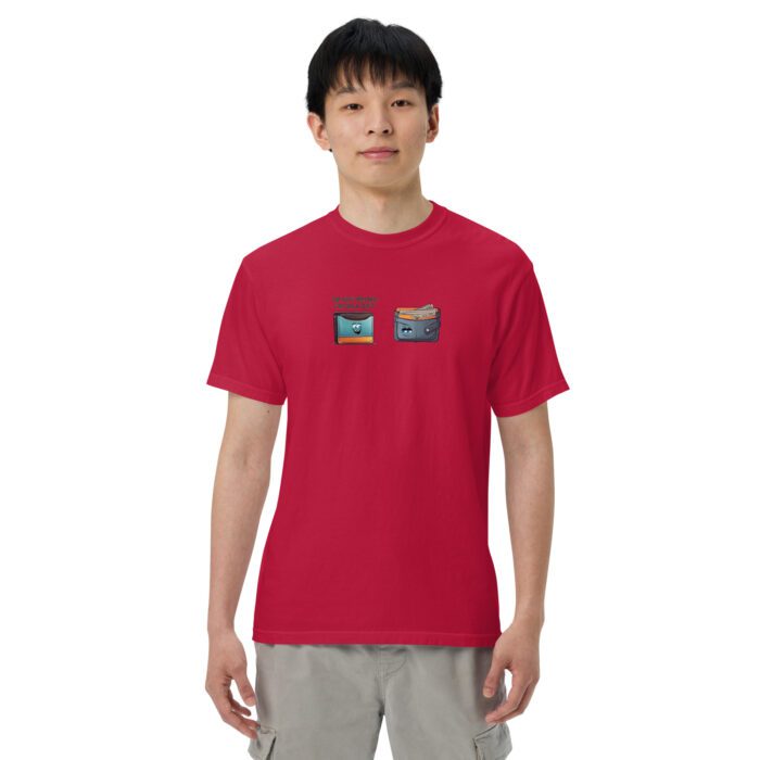 Im-Not-Broke,-Im-on-a-Diet - Unisex garment-dyed heavyweight t-shirt - Image 5
