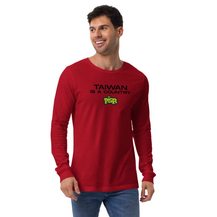 Taiwan is a Country - Unisex Long Sleeve Tee - Image 2