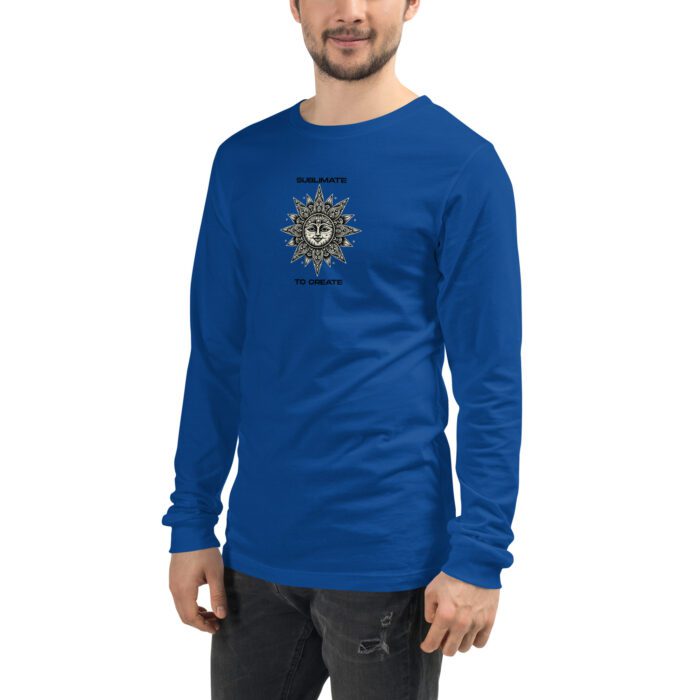 Sublimate-to-Create - Unisex Long Sleeve Tee - Image 5