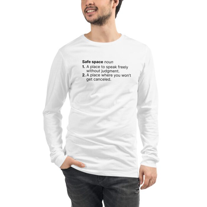 Safe-Space - Unisex Long Sleeve Tee