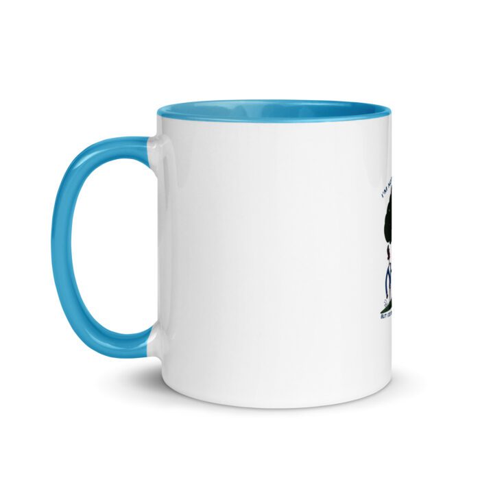 Im-Not-a-Tree-Hugger-But-I-Do-Shake-Hands-With-Wood - Mug with Color Inside - Image 9