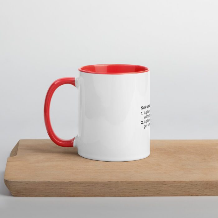 Safe-Space - Mug with Color Inside - Image 8