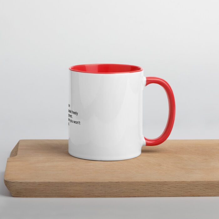 Safe-Space - Mug with Color Inside - Image 9