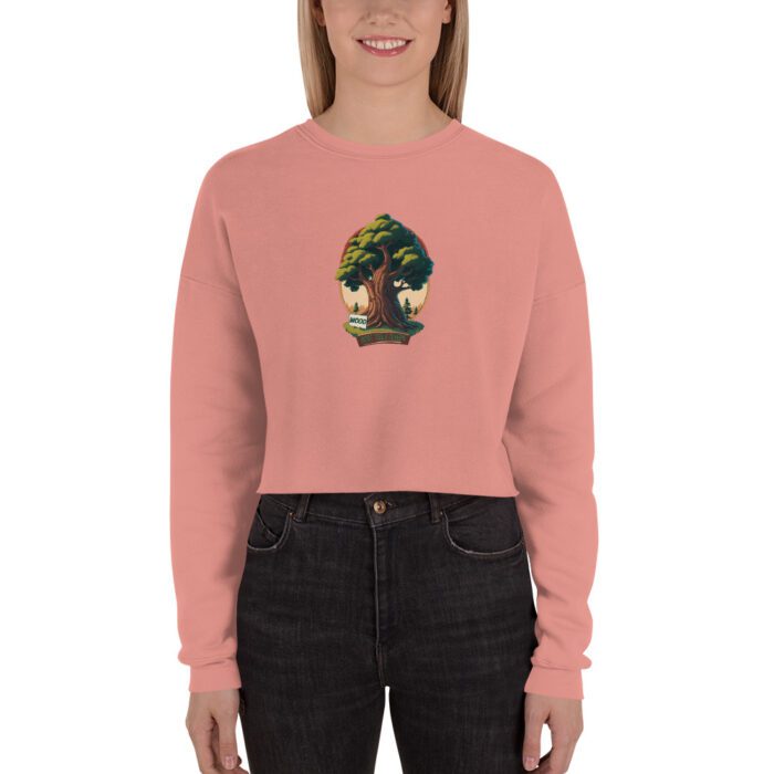 Wood - Give 'em a Hand - Crop Sweatshirt - Image 2
