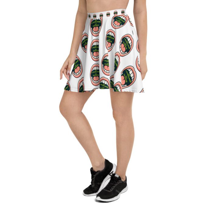 My Language My Choice - Skater Skirt