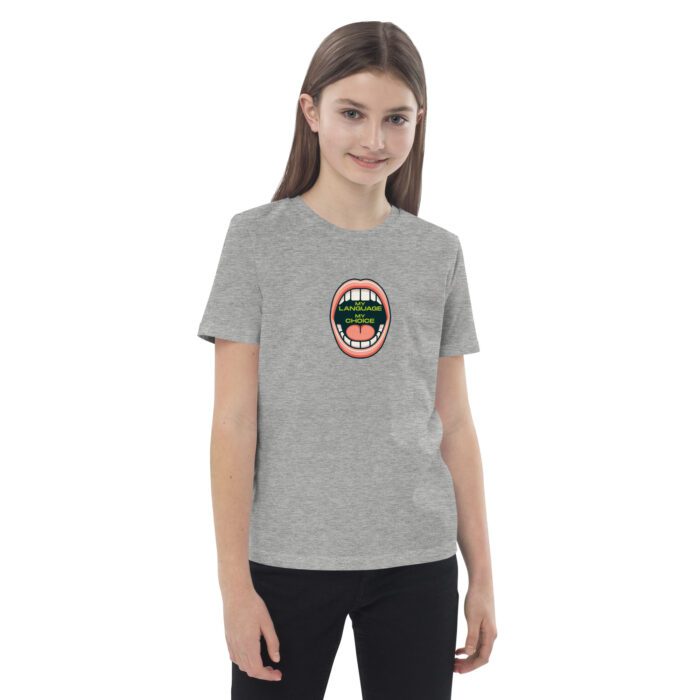 My Language My Choice - Organic cotton kids t-shirt
