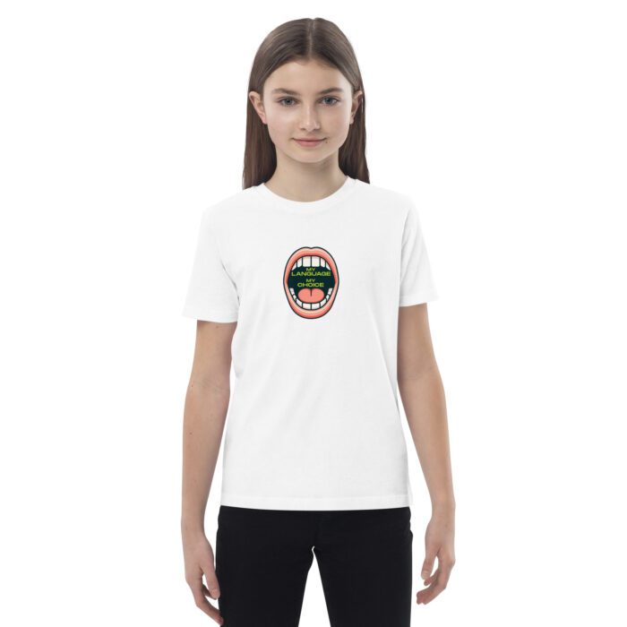 My Language My Choice - Organic cotton kids t-shirt