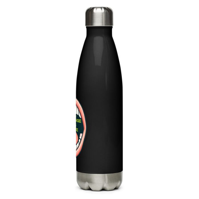 My Language My Choice - Stainless steel water bottle