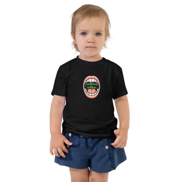 My Language My Choice - Toddler Short Sleeve Tee