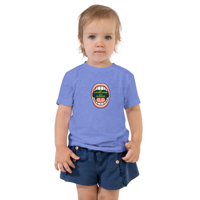 My Language My Choice - Toddler Short Sleeve Tee