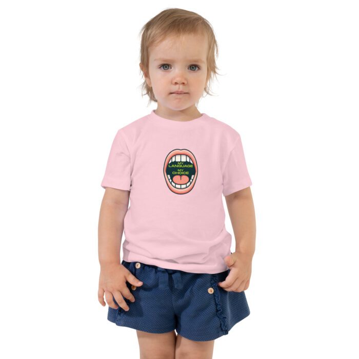 My Language My Choice - Toddler Short Sleeve Tee