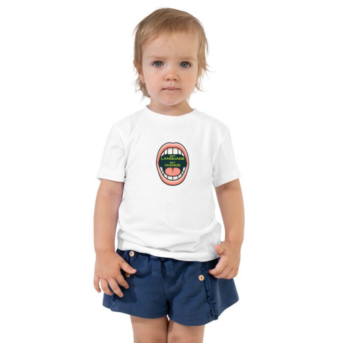 My Language My Choice - Toddler Short Sleeve Tee