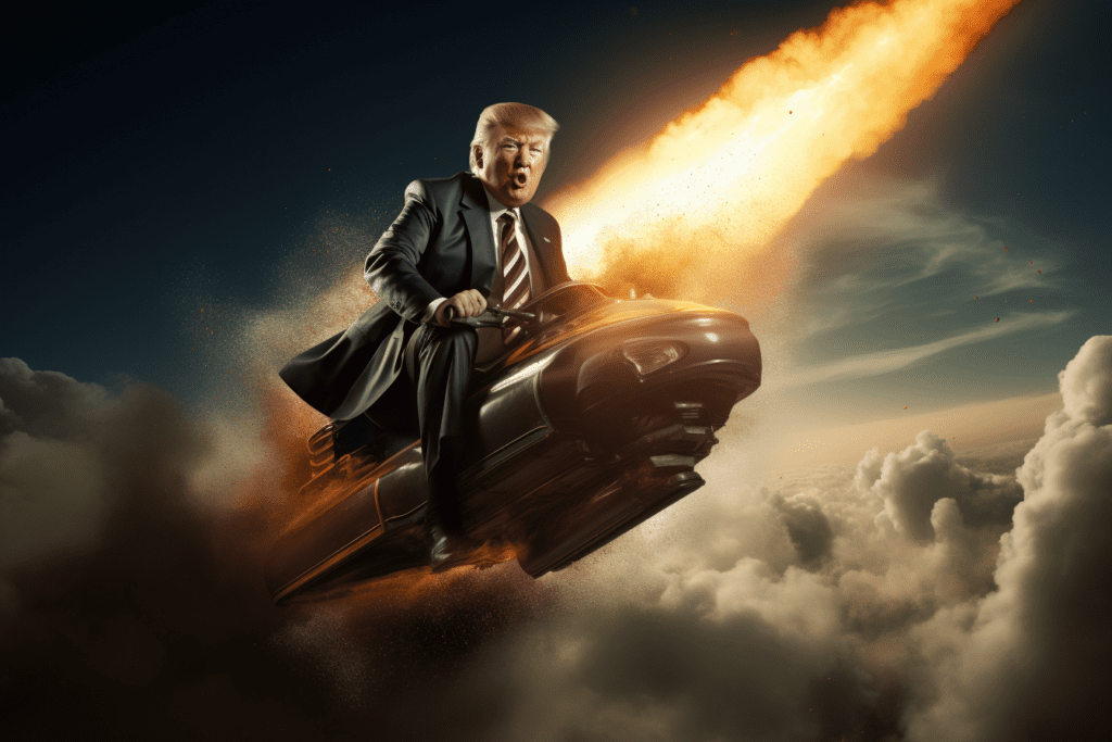 trump check out his new real estate deals