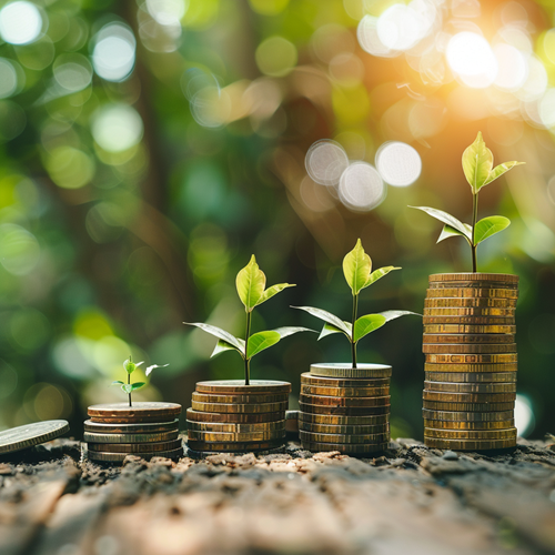 tree growing out of money climate change is good for the elite