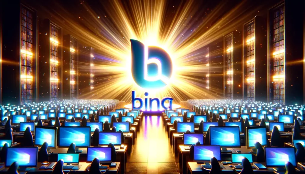 Microsoft and Bing taking over the world