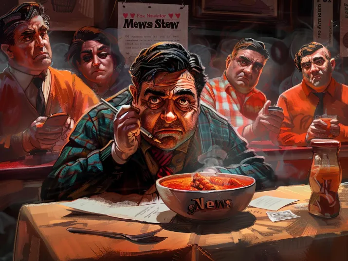 The fear adds a spicy kick, the fiction provides a sweet aftertaste, and the fervor ties it all together with a savory umami."
