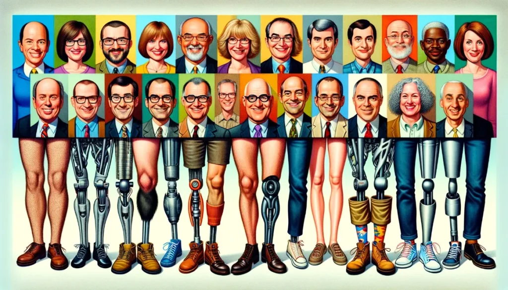 "NPR hosts have legs, The sudden realization that NPR hosts have legs, with voices attached to actual human bodies, has left many fans reeling.
