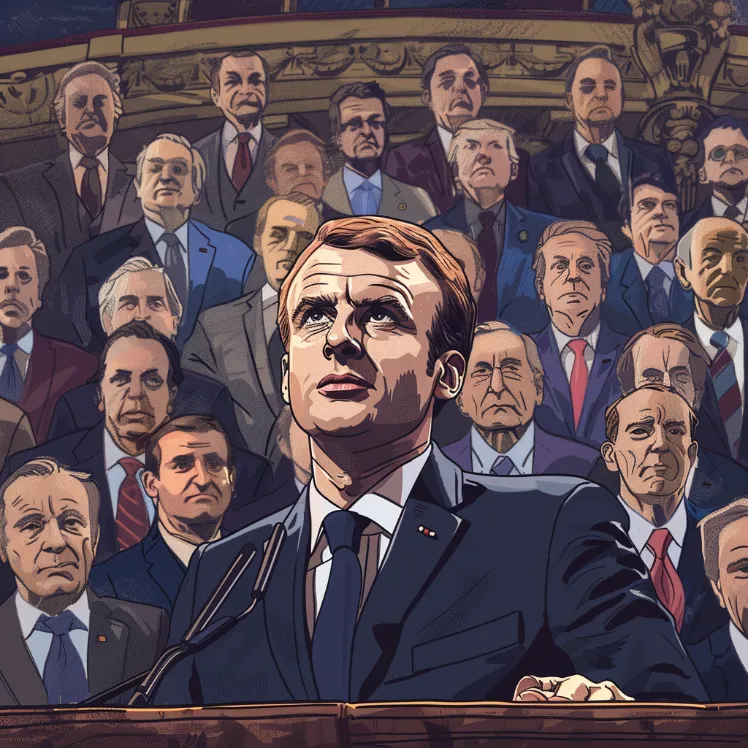 World Leaders Under Macron's Spell