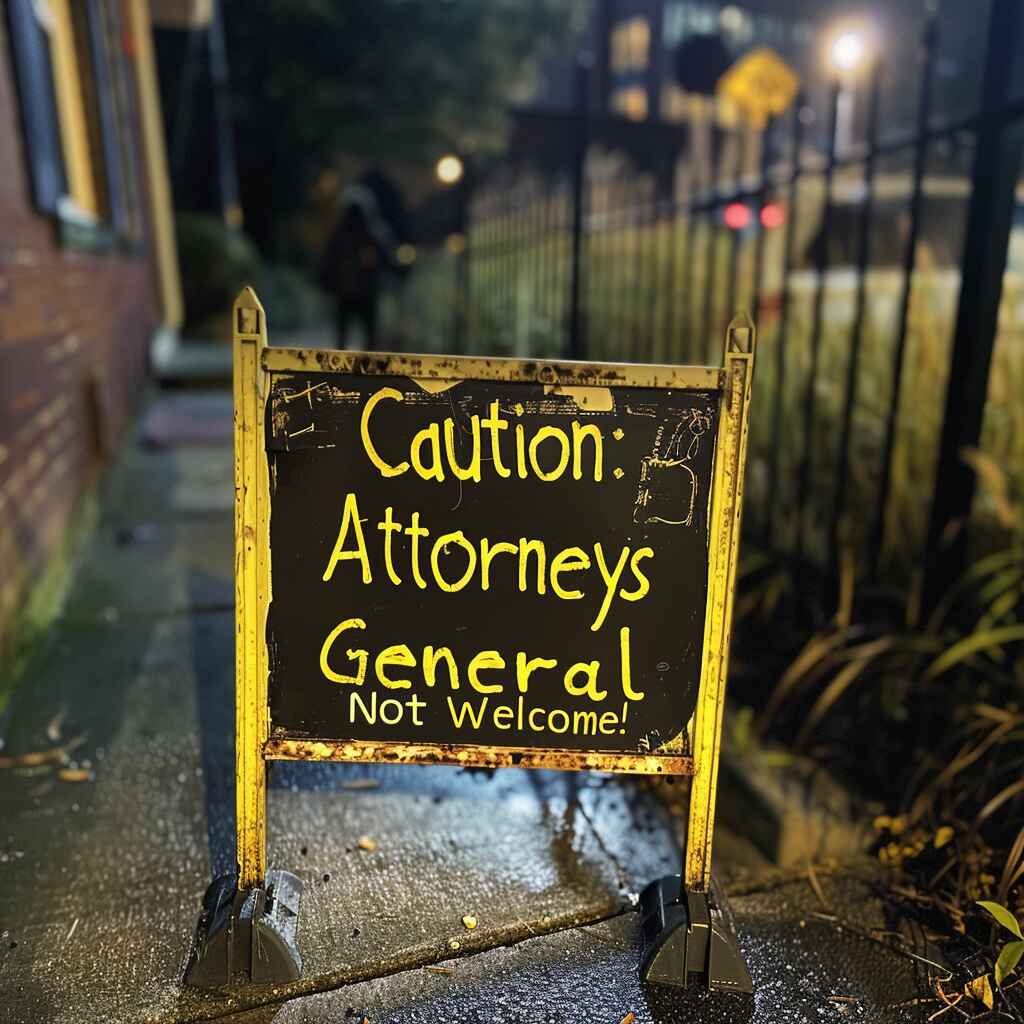 Attorneys General not welcome