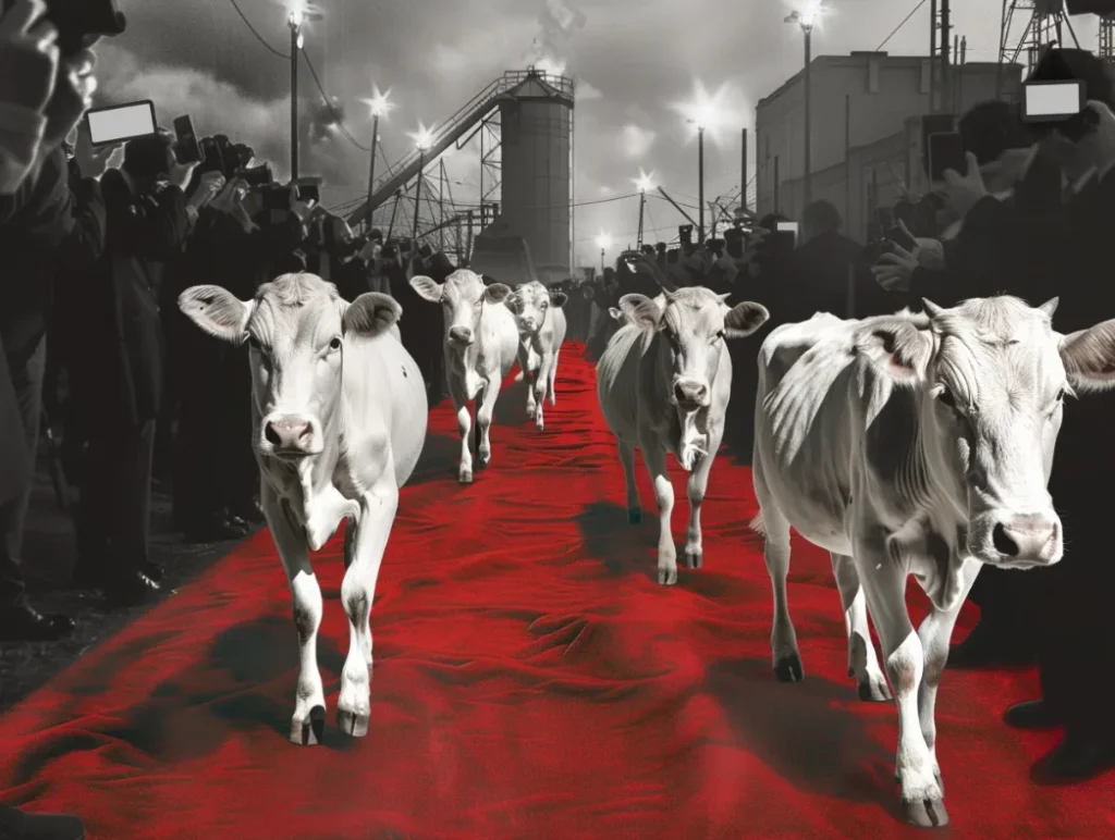 livestock feel like the VIPs, humane slaughter