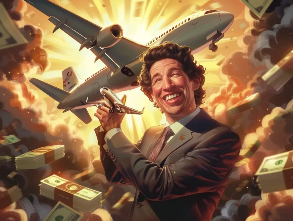 Pray Your Way to a Private Jet Joel Osteen