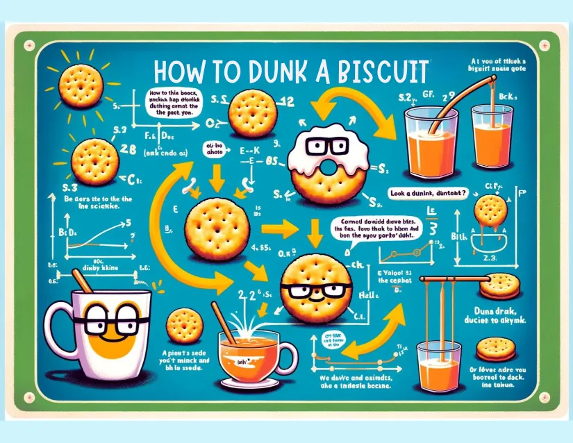 the "science" of biscuit dunking,