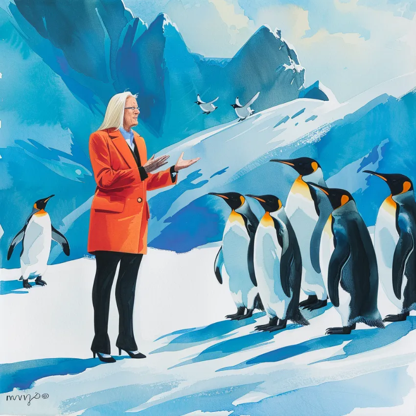 Selling ice in winter strategies Ginni Rometty