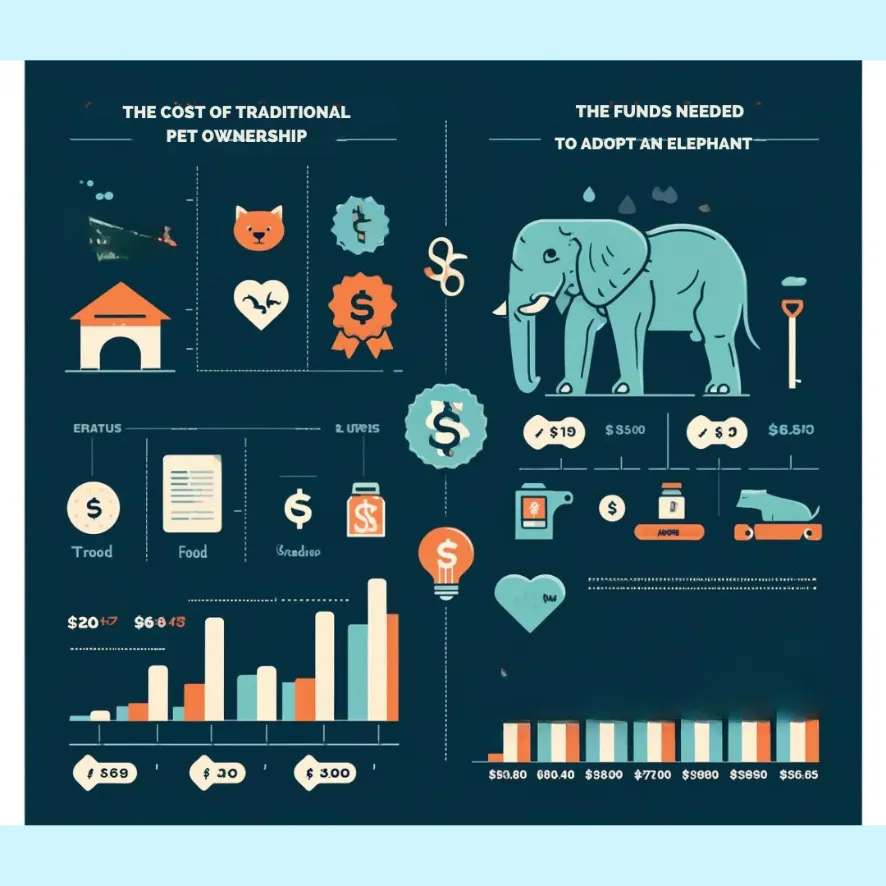 Trendy elephant adoption