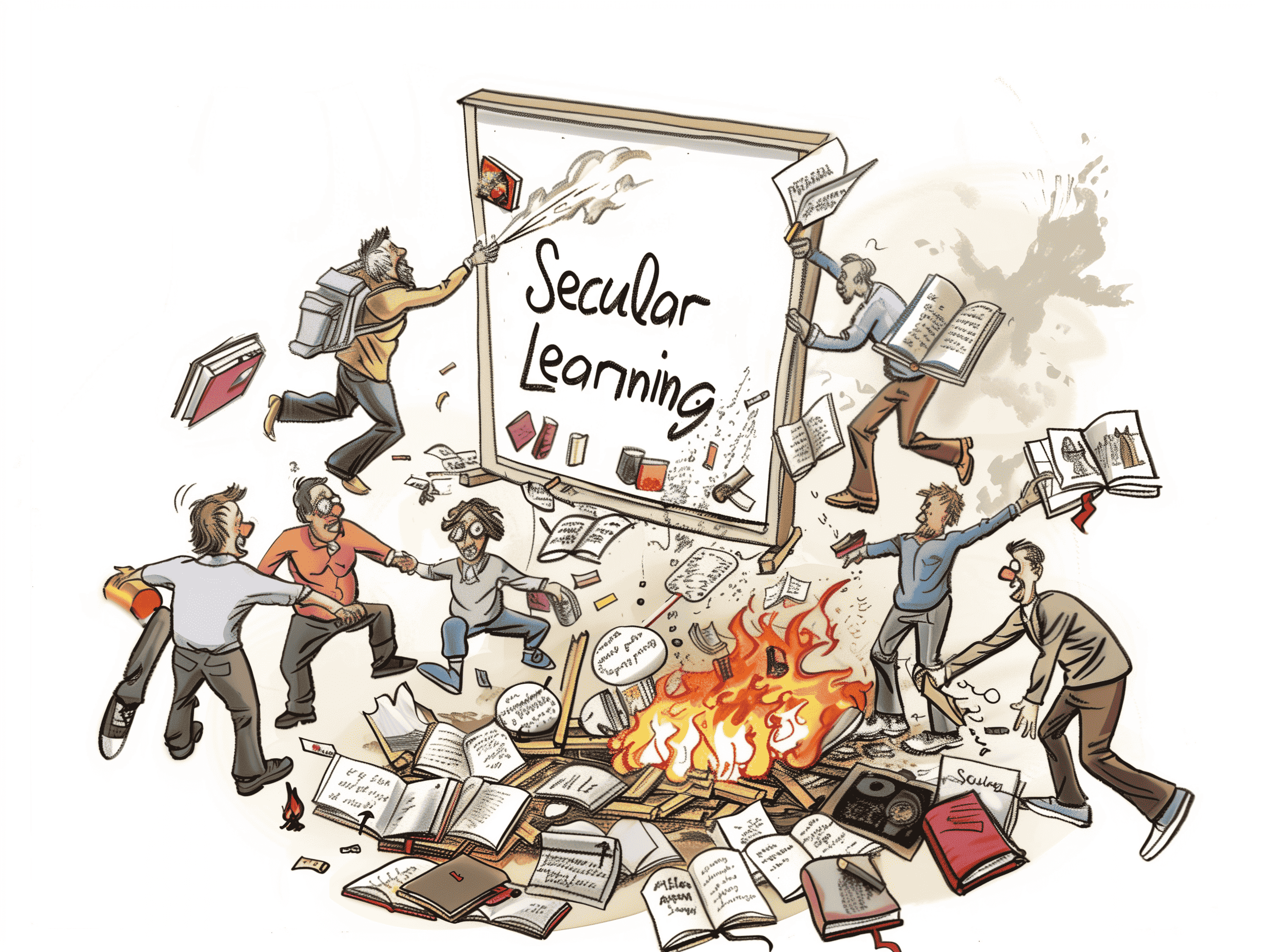 The Downfall of Secular Learning
