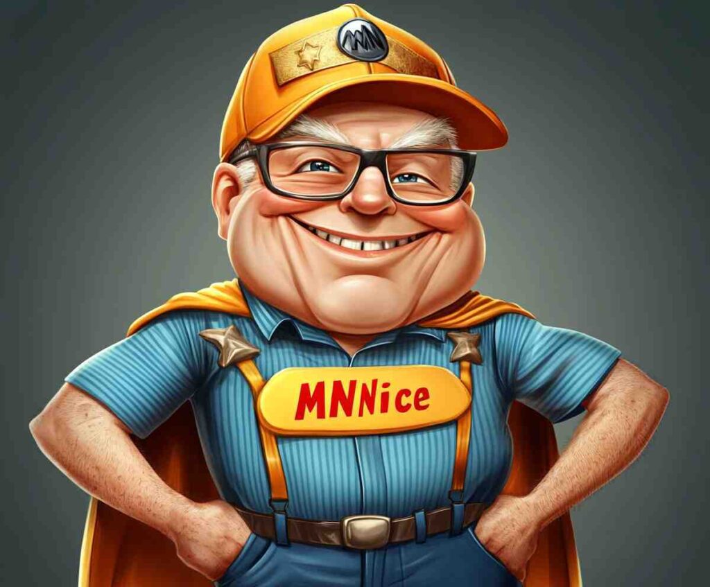 Tim Walz as Superhero of 'MN Nice'