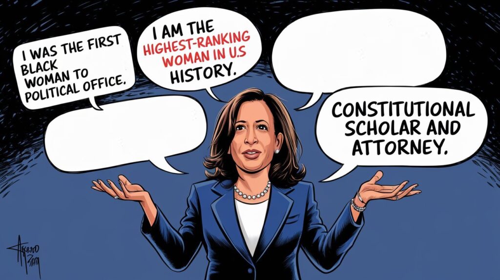 Harris being honest by ommission