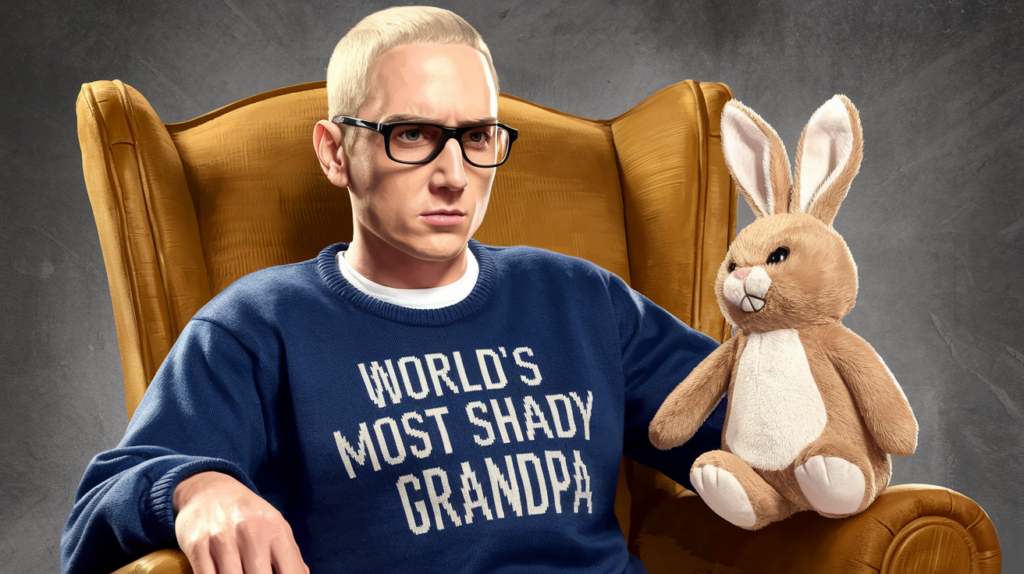 eminem becomes a shady grandpa