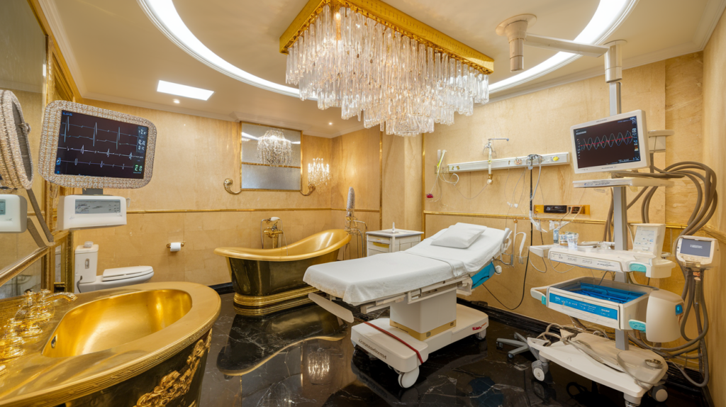 ambulance mar-a-lago not needed bathroom medically equipped