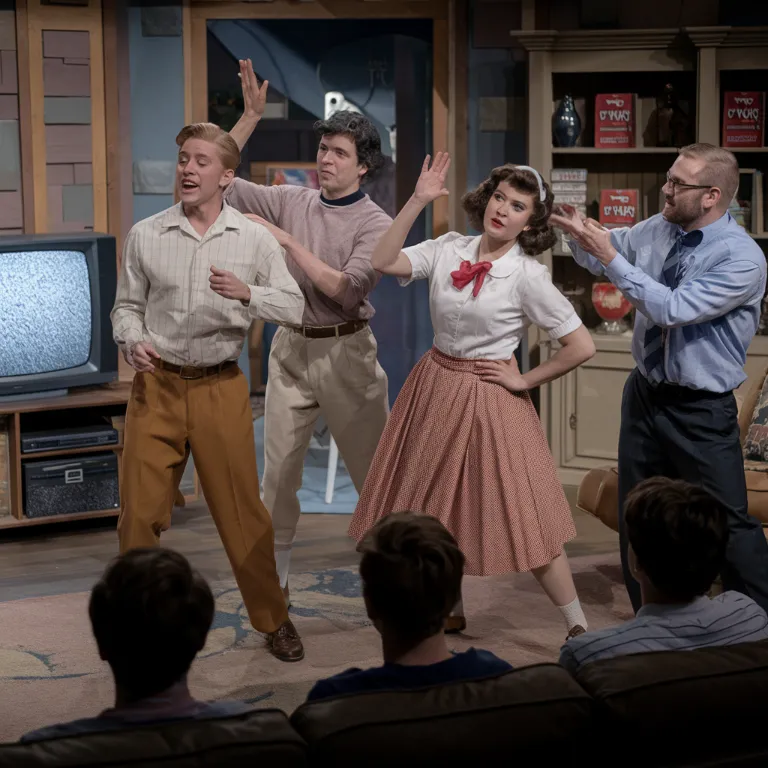 Nielsen ratings outdated metrics, A "historical recreation" showing Nielsen researchers attempting to communicate with a group of Gen Z viewers using interpretive dance and traditional TV guide signals